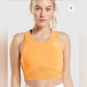 Gymshark Pulse Crop Tank Size M